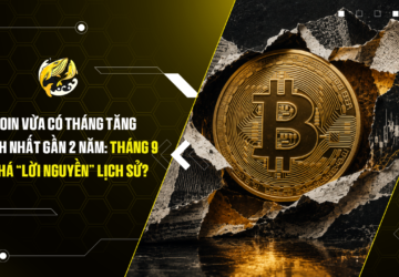 Bitcoin vừa có tháng tăng mạnh nhất gần 2 năm Tháng 9 sẽ phá “lời nguyền” lịch sử