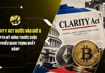 CLARITY Act bước vào giờ G Crypto Mỹ đứng trước cuộc bỏ phiếu quan trọng nhất năm