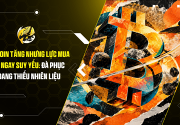 Bitcoin tăng nhưng lực mua giao ngay suy yếu Đà phục hồi đang thiếu nhiên liệu